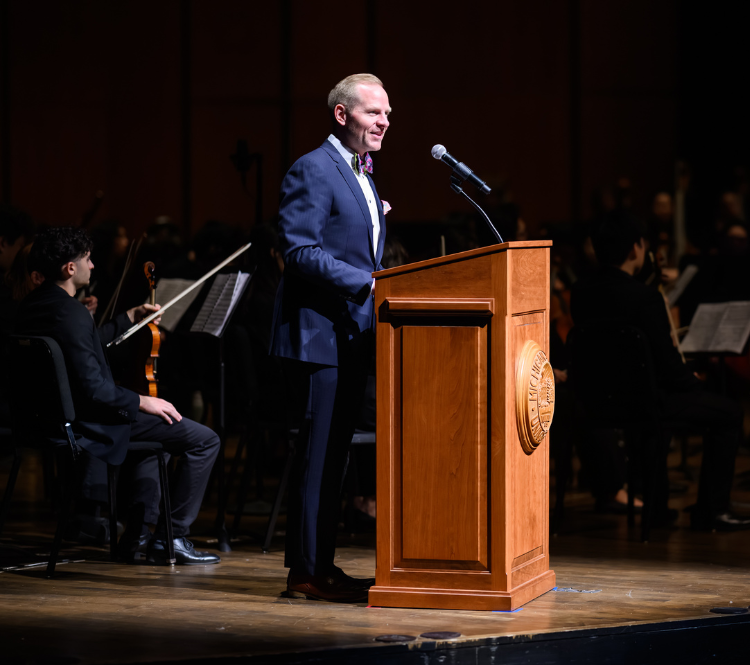 Executive Director of Wharton Center, Eric Olmscheid 