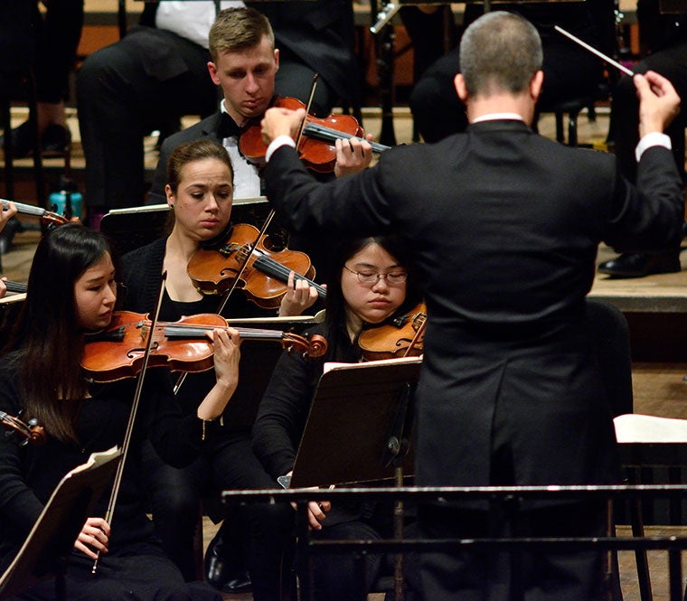 College of Music - Symphony Orchestra and MSU Choirs