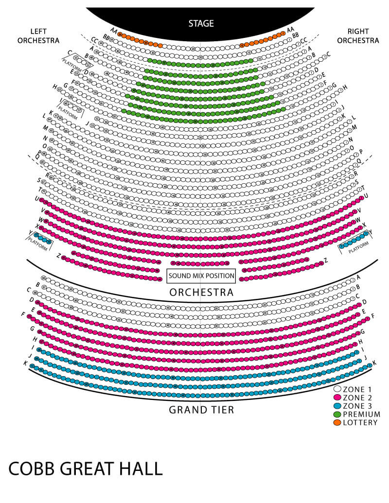 Wharton Center Seating Chart Lion King