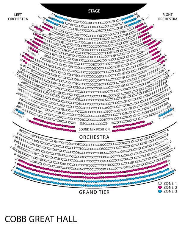 Phantoms Seating Chart