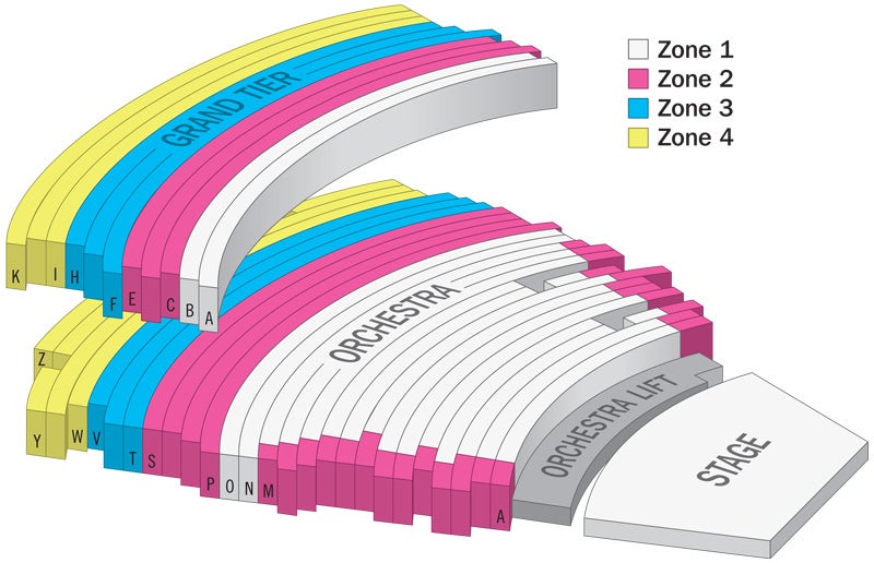 Seating Maps Wharton Center for Performing Arts