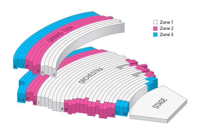 Kennedy Center Seating Chart Hamilton