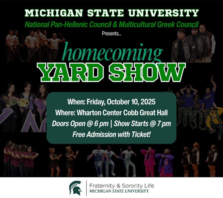 More Info for Homecoming Yard Show