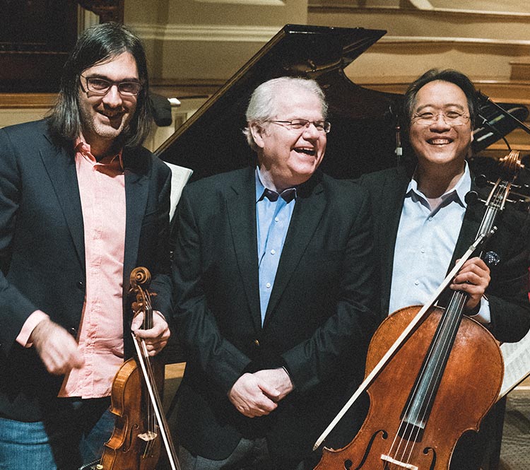 Emanuel Ax, Leonidas Kavakos, and Yo-Yo Ma